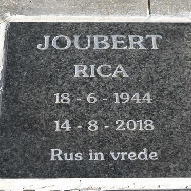 JOUBERT Rica 1944-2018