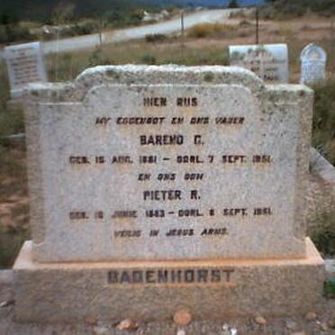 BADENHORST Barend C. -1951 :: BADENHORST Pieter R. -1951