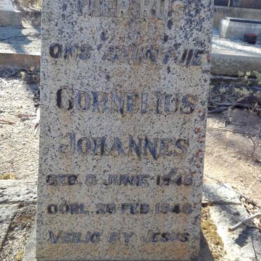 CARSTENS Cornelius Johannes 1945-1948