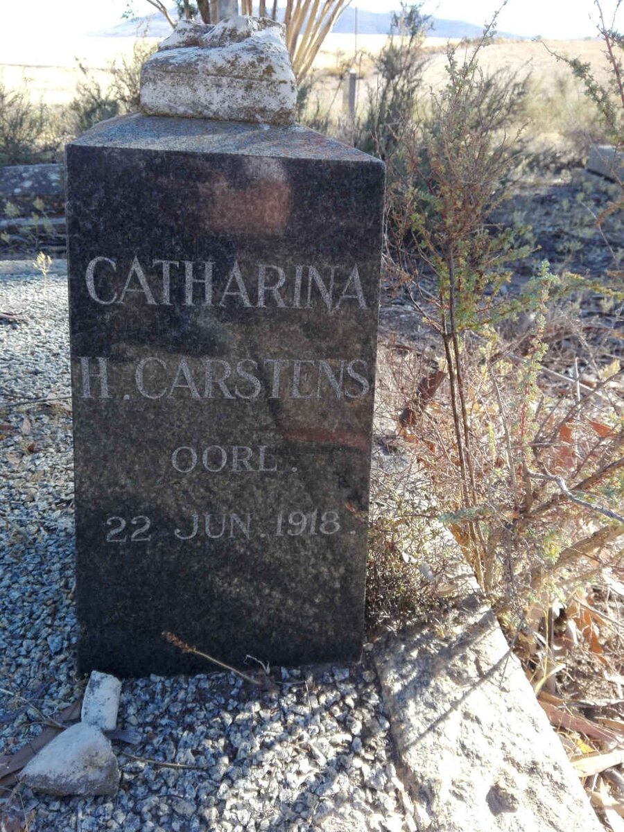 CARSTENS Catharina H. -1918