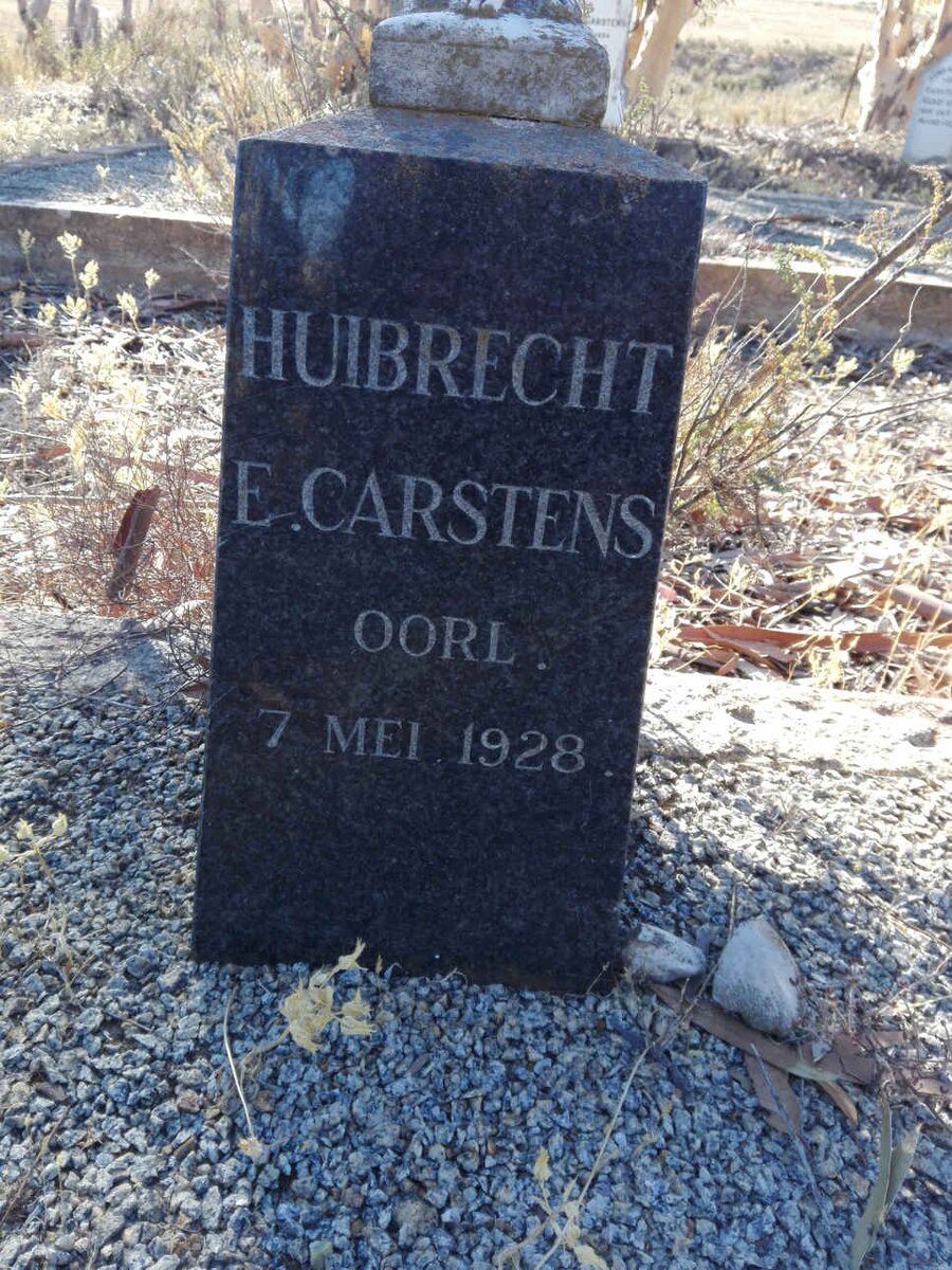 CARSTENS Huibrecht E. -1928