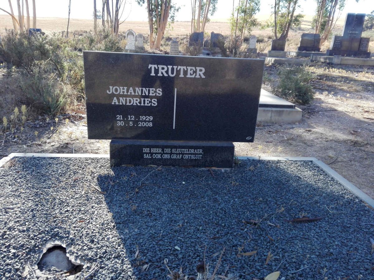 TRUTER Johannes Andries 1929-2008