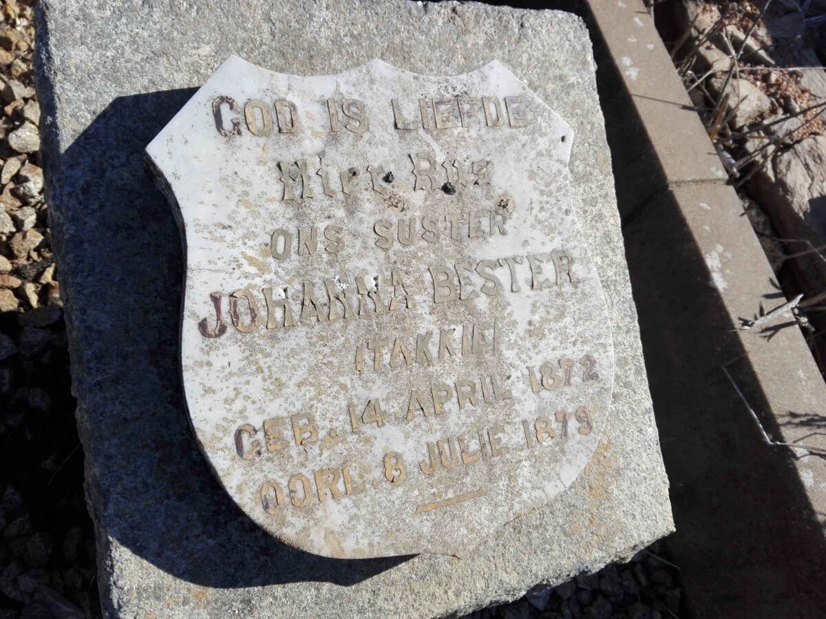 BESTER Johanna 1872-1879