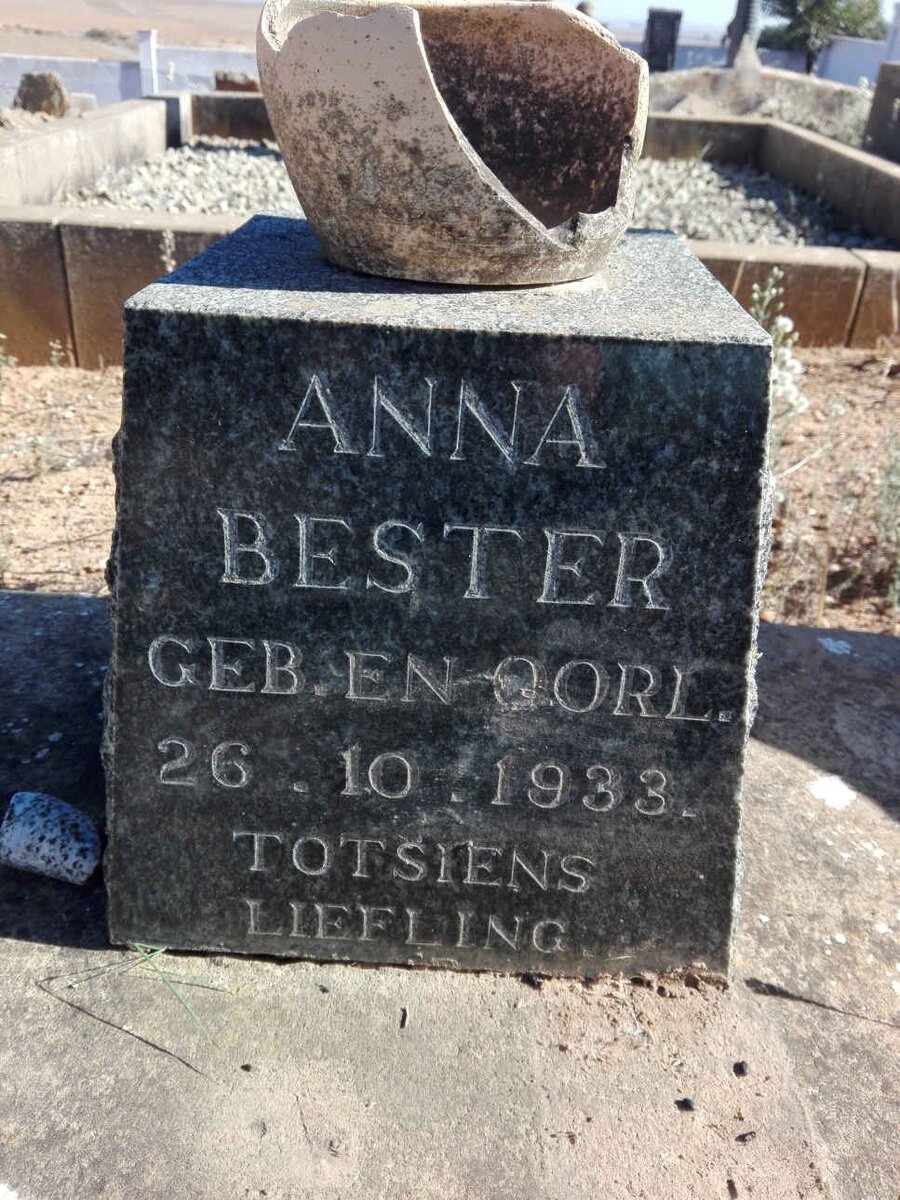BESTER Anna 1933-1933