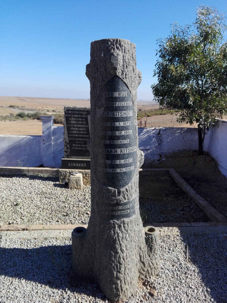 KITSHOFF ?pie 1873-1951 & Jacomina H. 1885-1965