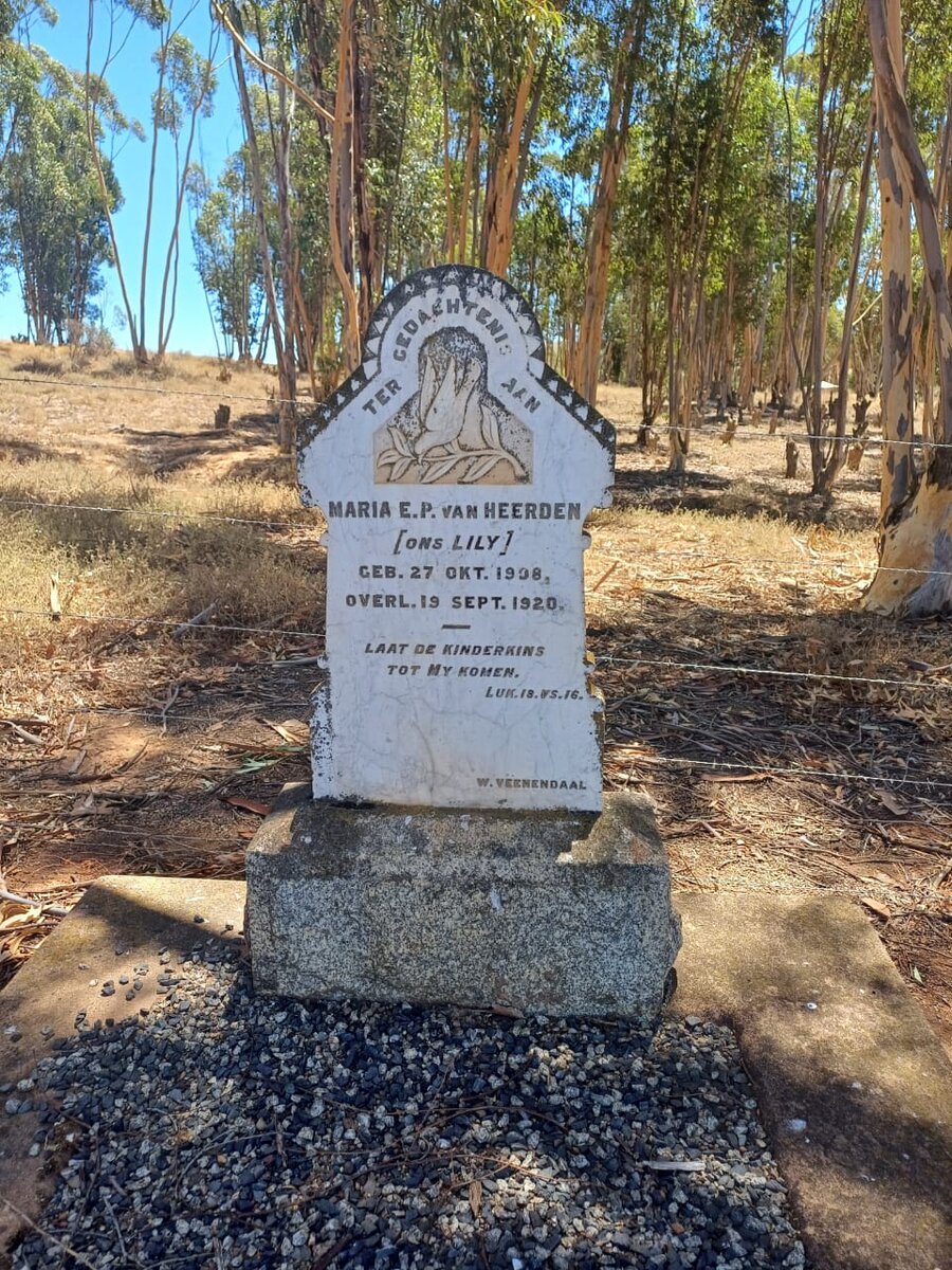HEERDEN Maria E.P., van 1908-1920