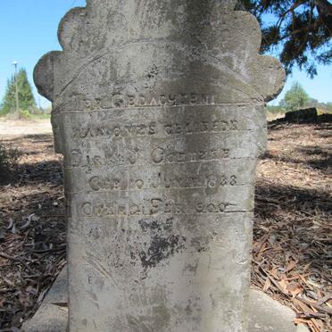 COETZEE J. Dirk 1888-1900