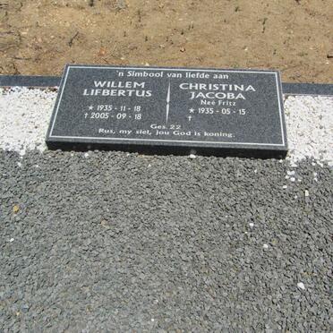 EEDEN Willem Lifbertus, van 1935-2005 &amp; Christina Jacoba FRITZ 1935-