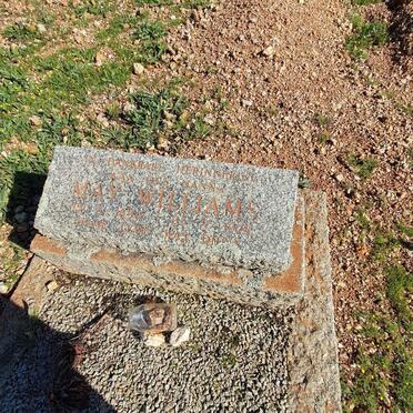 WILLIAMS May 1894-1978