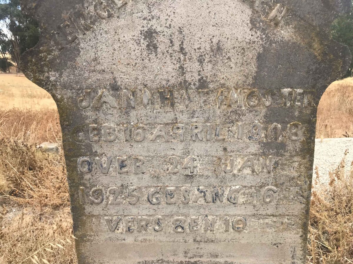 MOSTERT Jan H.F. 1908-1925