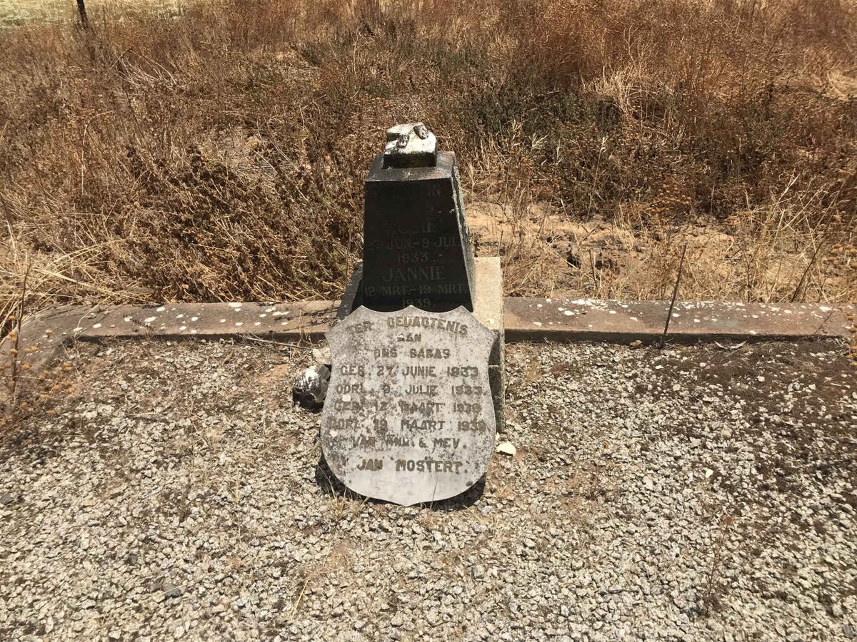 MOSTERT Rosie 1933-1933 :: MOSTERT Jannie 1939-1939