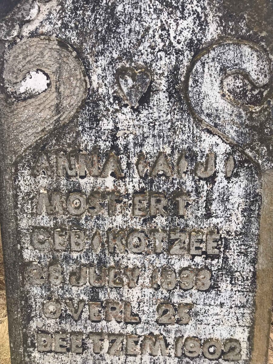 MOSTERT Anna A.J. nee KOTZEE 1833-1902