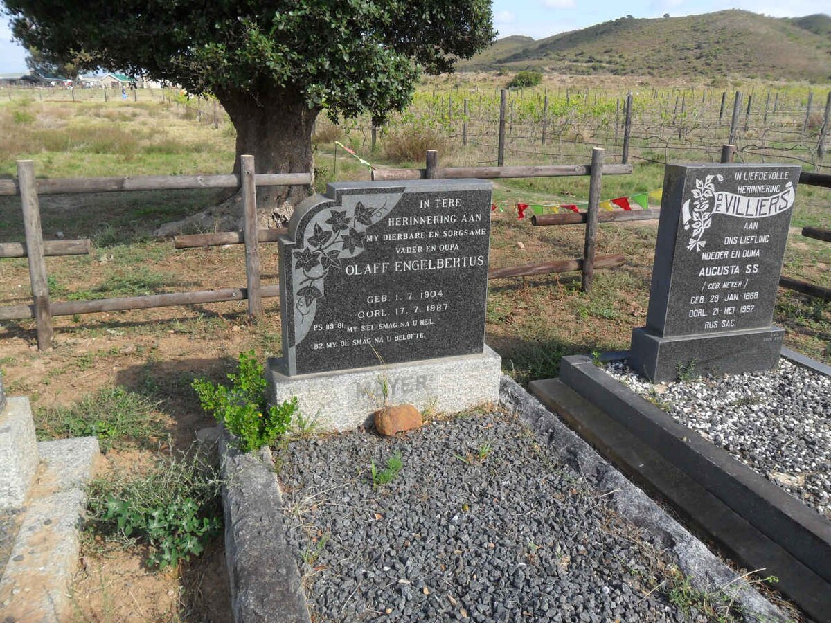 MEYER Olaff Engelbertus 1904-1987