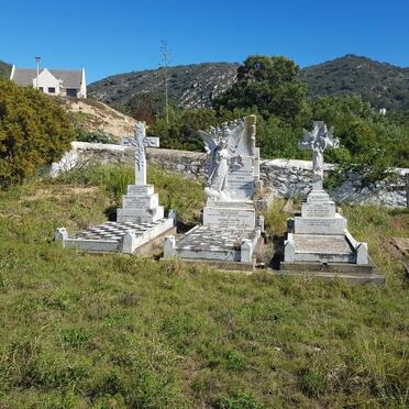 Western Cape, MOSSEL BAY / MOSSELBAAI district, Rural (farm cemeteries)