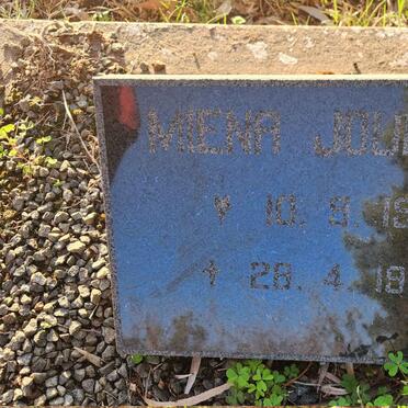 JOUBERT Miena 1919-1966