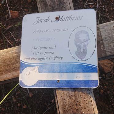 MATTHEWS Jacob 1945-2018