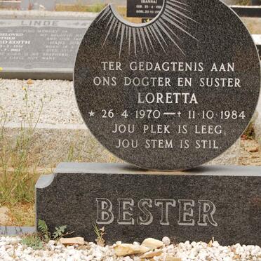 BESTER Loretta 1970-1984