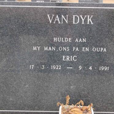 DYK Eric, van 1922-1991