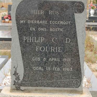 FOURIE Philip C.D. 1901-1963