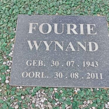 FOURIE Wynand 1943-2011