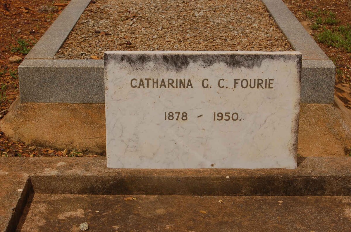 FOURIE Catharina G.C. 1878-1950