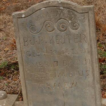 KEYTER B.J.P. 1907-1917