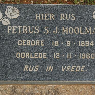 MOOLMAN Petrus S.J. 1894-1960