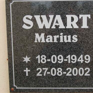 SWART Marius 1949-2002