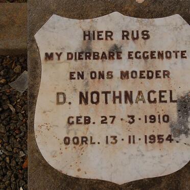 NOTHNAGEL D. 1910-1954
