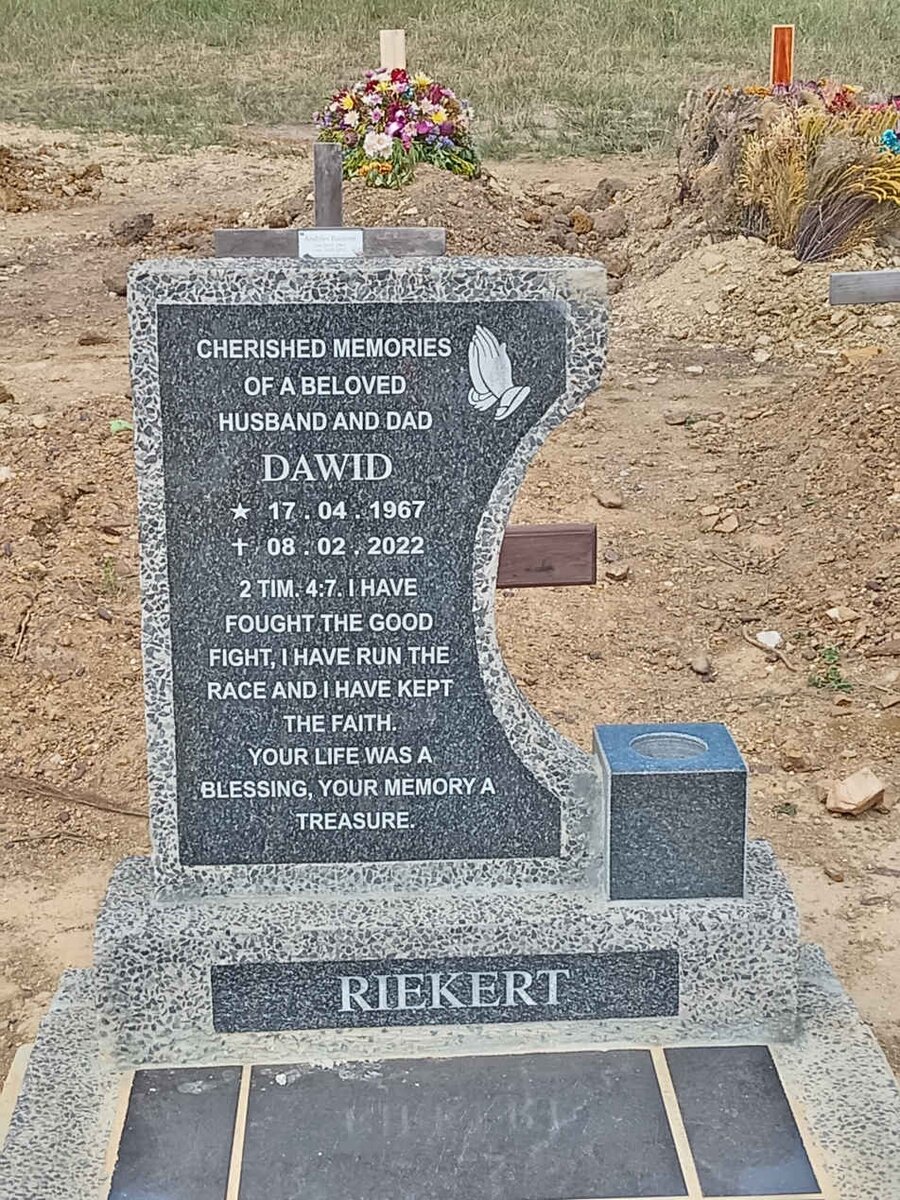 RIEKERT Dawid 1967-2022