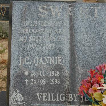 SWART J.C. 1928-1998