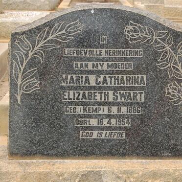 SWART Maria Catharina Elizabeth nee KEMP 1886-1954
