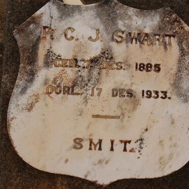 SWART P.C.J. 1885-1933