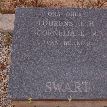 SWART Lourens J.H. &amp; Cornelia E.M. VAN BRAKEL