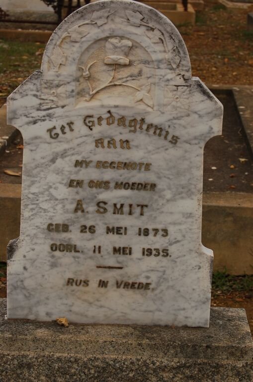 SMIT A. 1873-1935