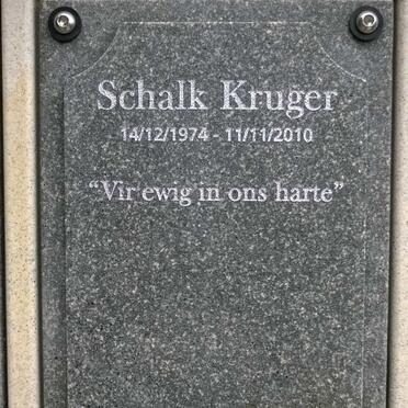 KRUGER Schalk 1974-2010