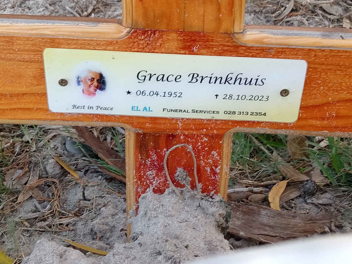 BRINKHUIS Grace 1952-2023