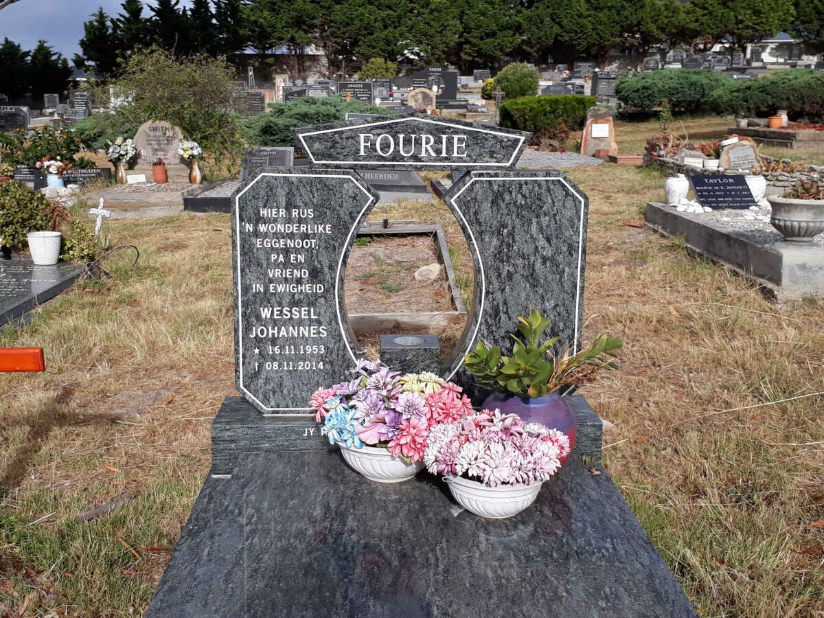 FOURIE Wessel Johannes 1953-2014