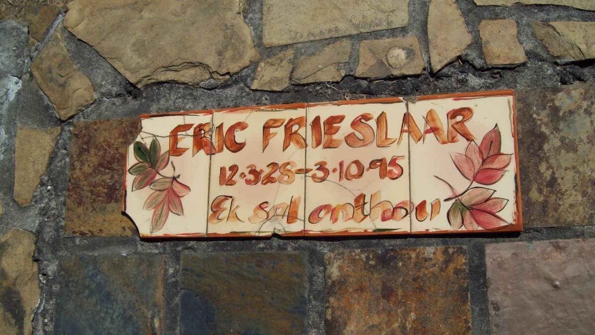 FRIESLAAR Eric 1928-1995