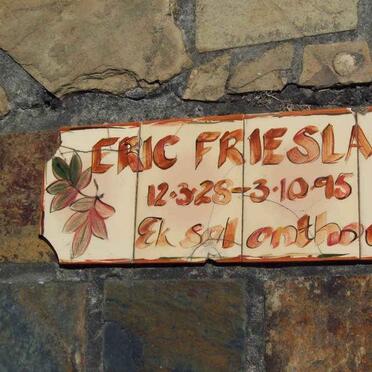 FRIESLAAR Eric 1928-1995