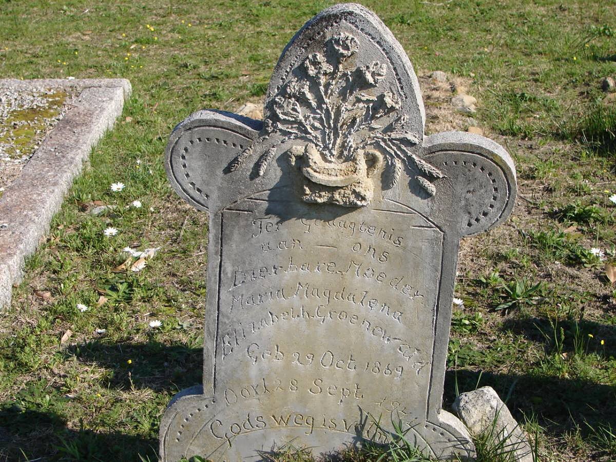 GROENEWALD Maria Magdalena Elizabeth 1869-1941