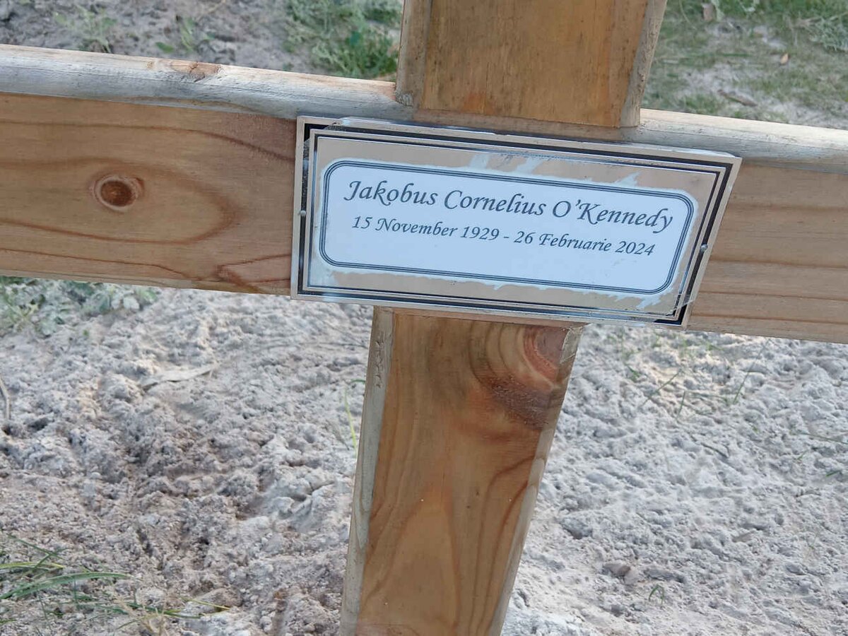 O'KENNEDY Jakobus Cornelius 1929-2024