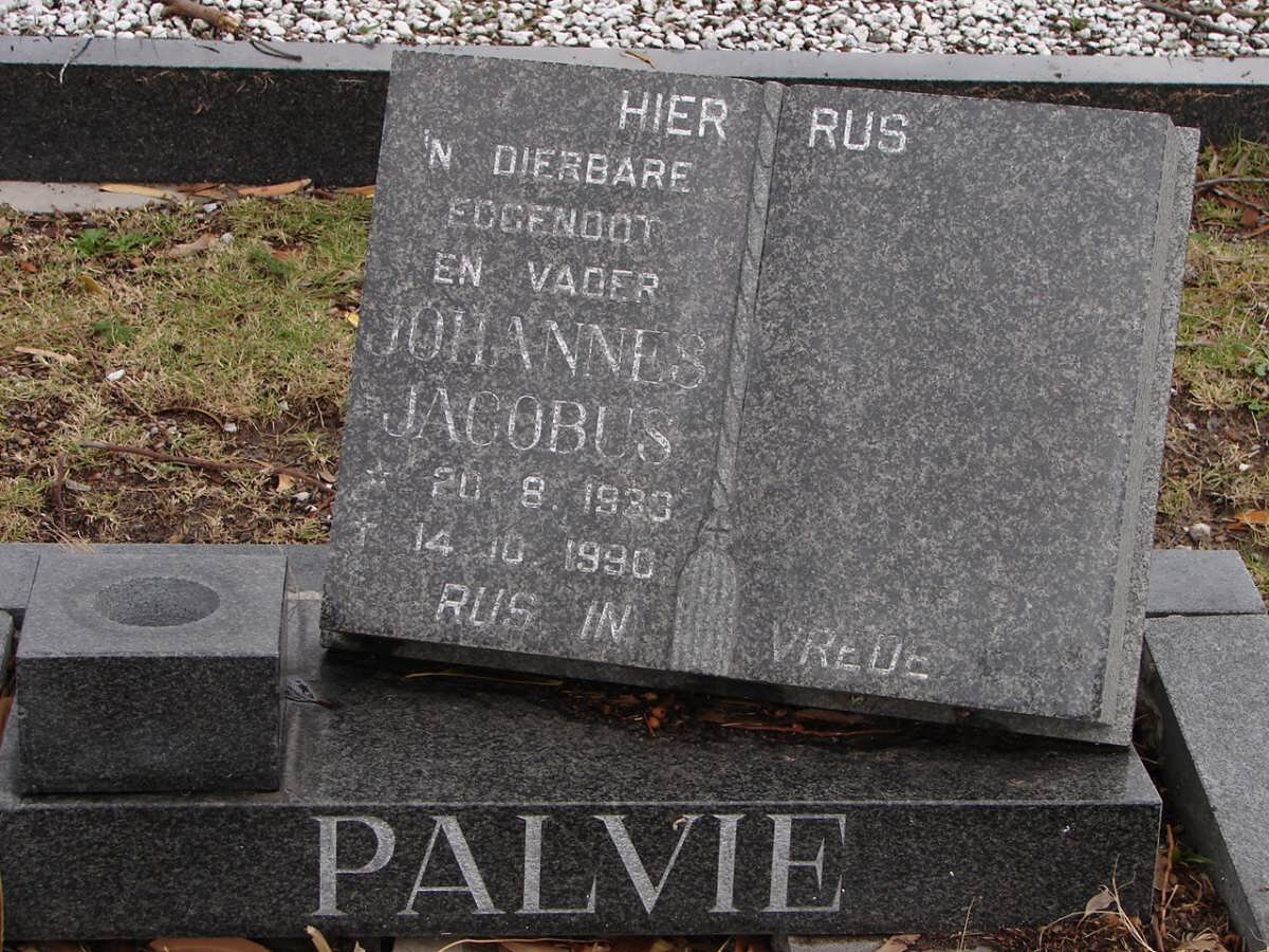 PALVIE Johannes Jacobus 1939-1990