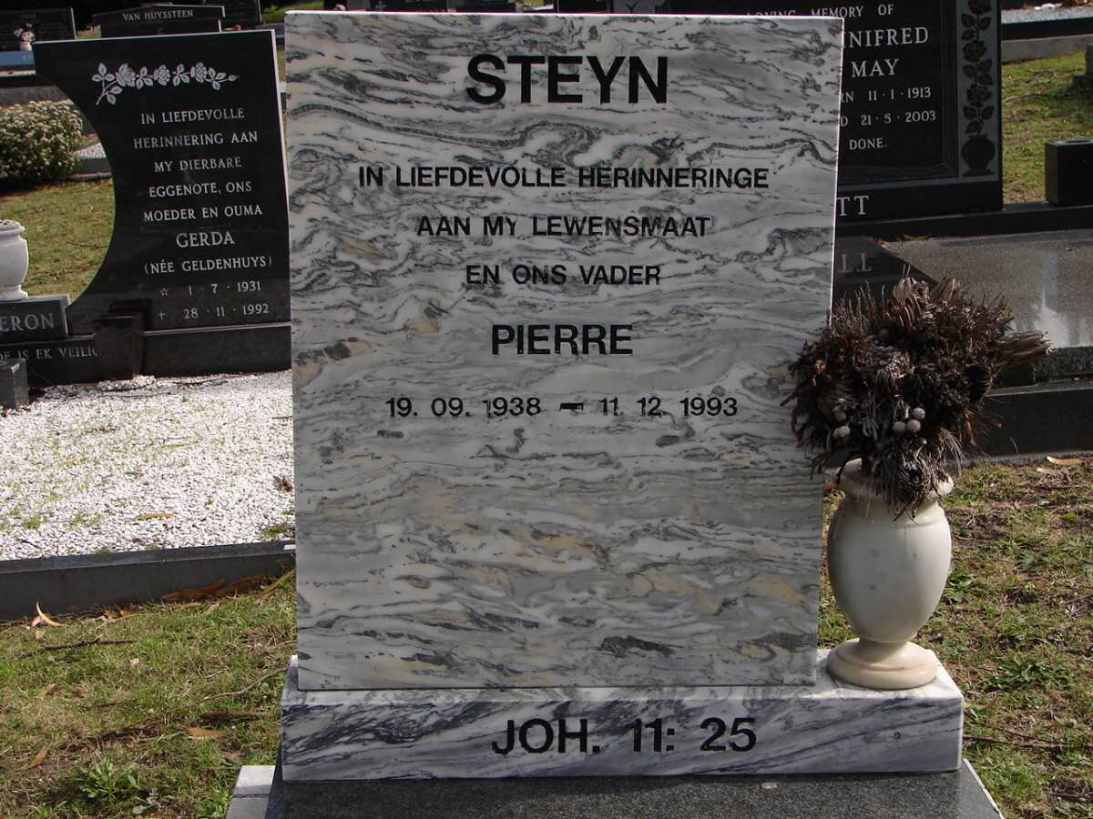STEYN Pierre 1938-1993