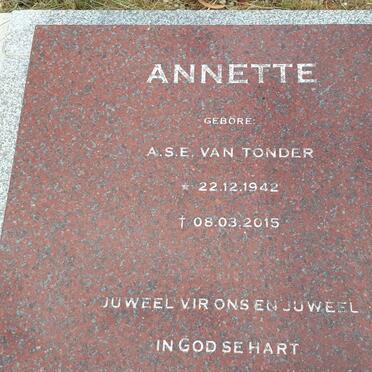TONDER A.S.E., van 1942-2015