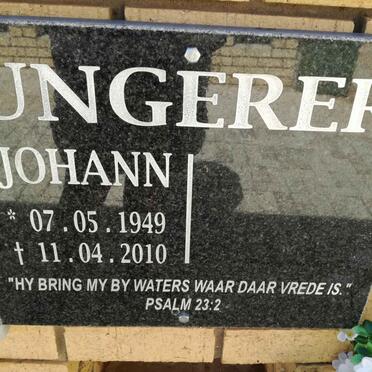 UNGERER Johann 1949-2010