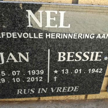 NEL Jan 1939-2012 &amp; Bessie 1942-