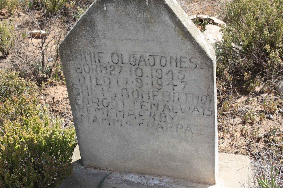 JONES ? Olga 1945-1947