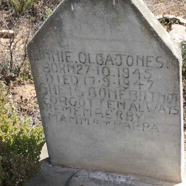 JONES ? Olga 1945-1947