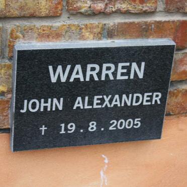 WARREN Johan Alexander -2005